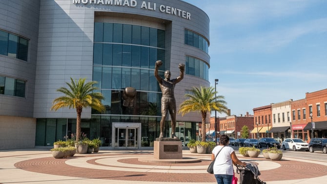 Where to stay for Ali heritage in downtown Louisville
